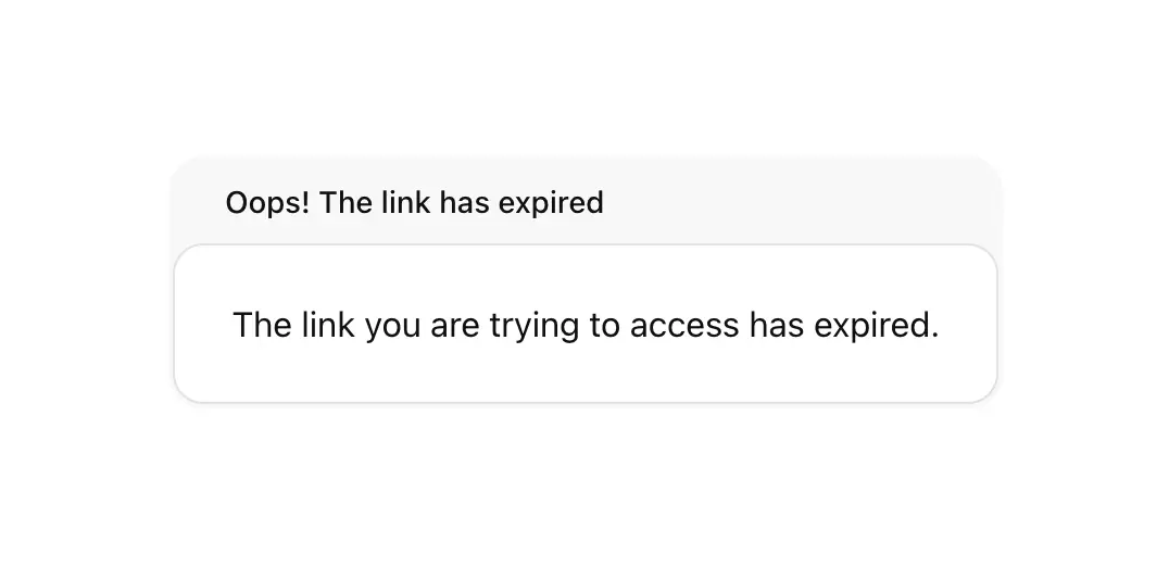 Temporary links